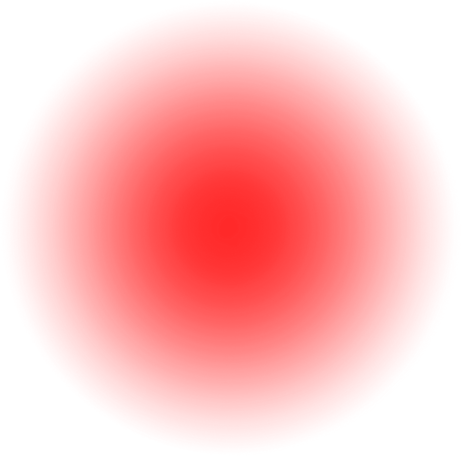 Red blur circle